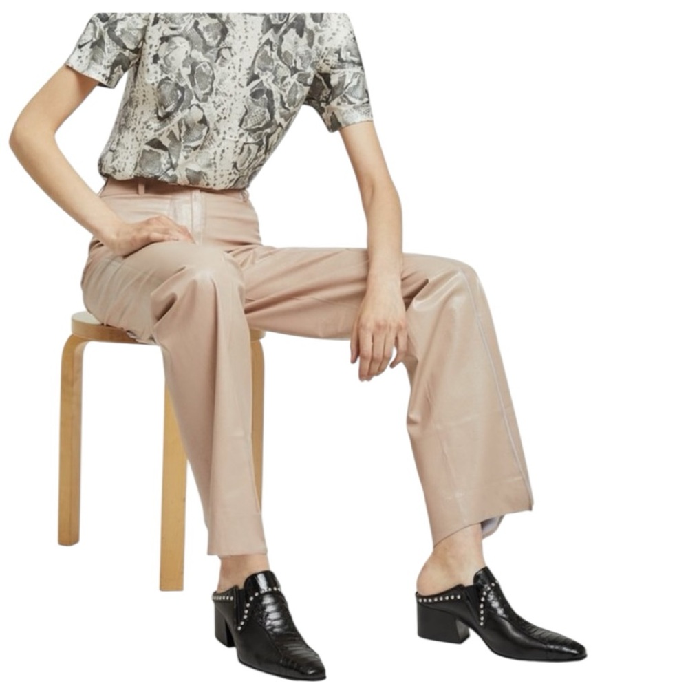 Acne Studios • Karmir Studded Croc-effect Leather Mules In Black - Picture 3 of 14